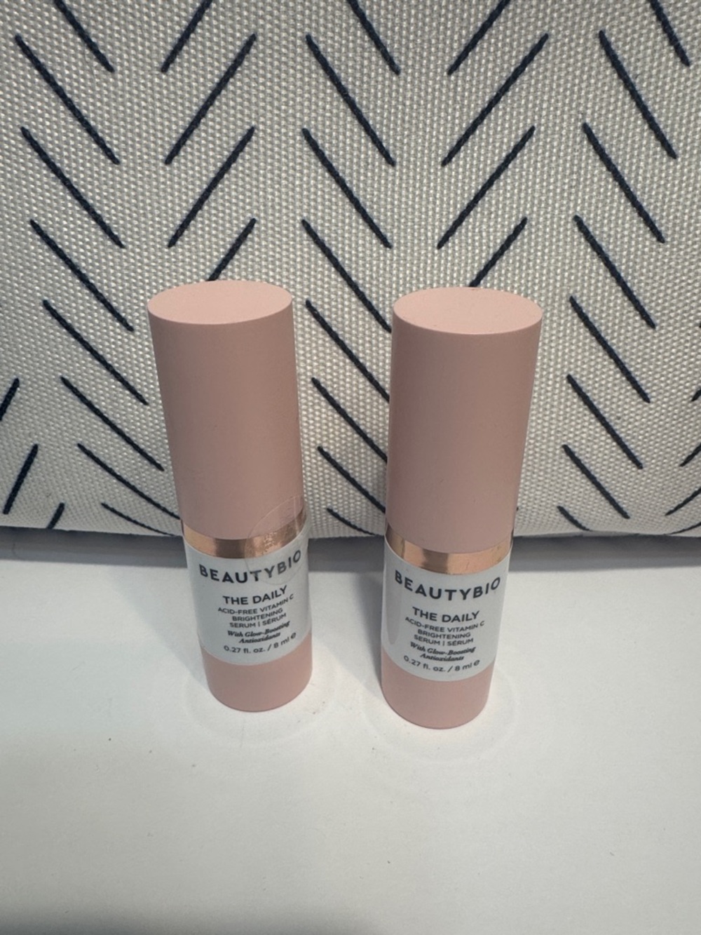 BeautyBio the daily Brightening Serum .27floz- set of two
